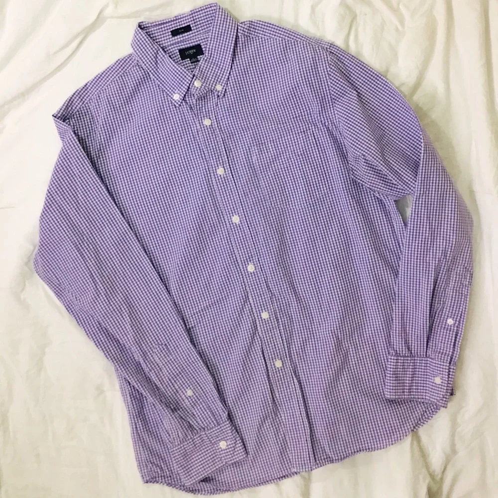 J. Crew Slim Plaid Shirt